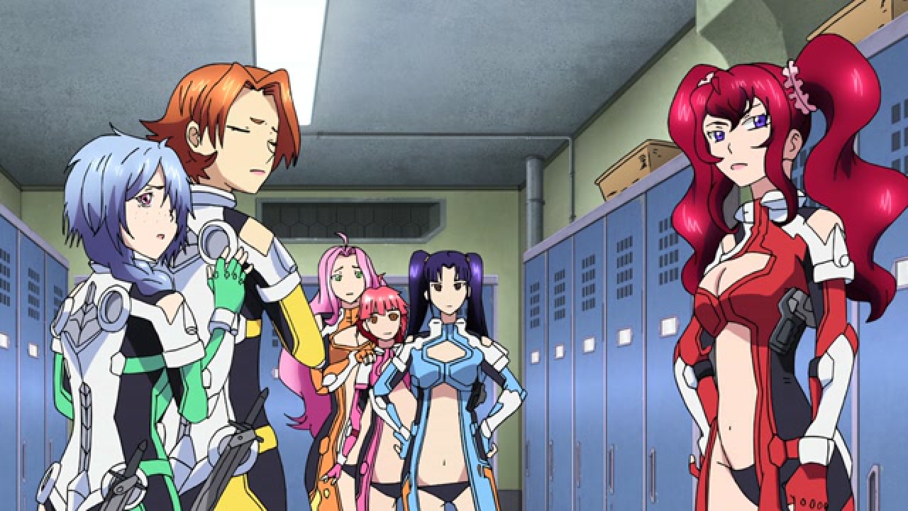 Cross Ange – ep 4 – As duas patetas