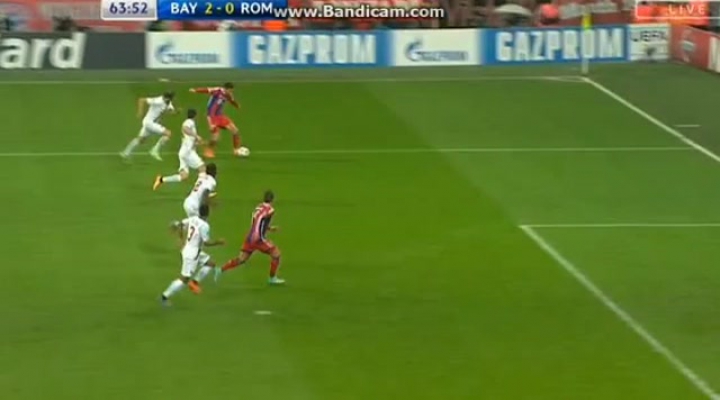 Mario Gotze gólja - Bayern Munich vs AS Roma 2-0