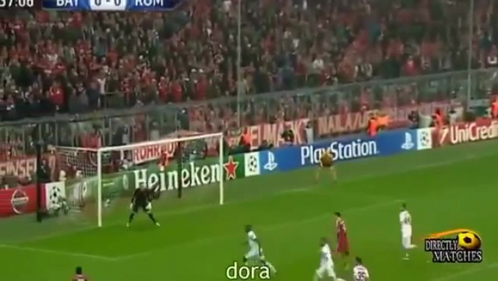 Bayern München-Roma 2-0 összefoglaló