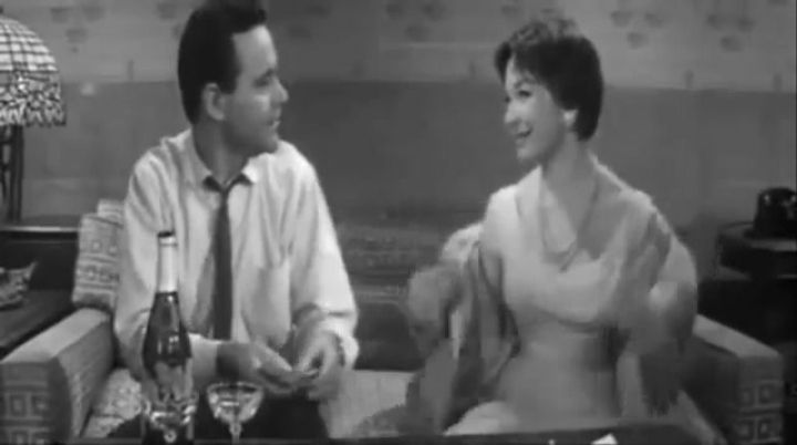 Legénylakás (1960) szilveszteri jelenet