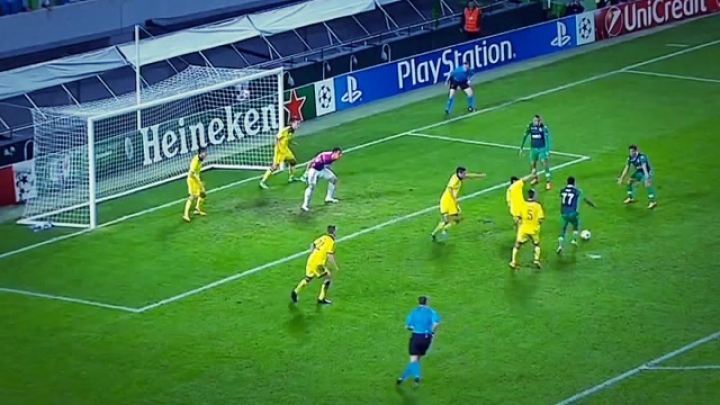 Nani Amazing Goal - Sporting vs Maribor 1-0