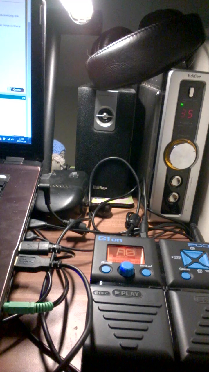 zoom g1on noise