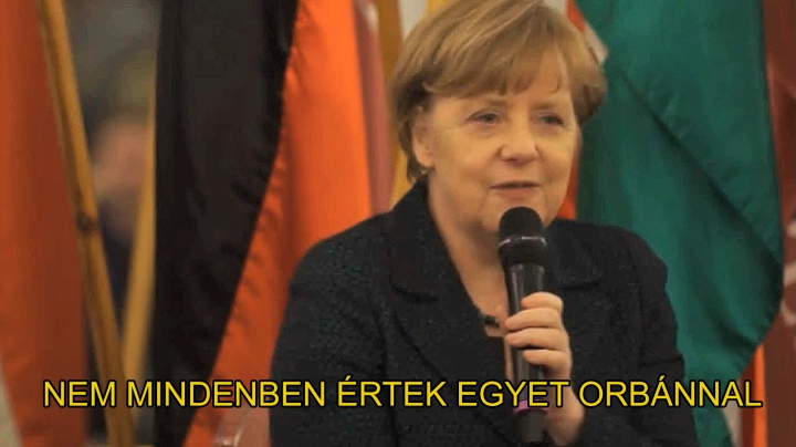 Merkel: Nem mindenben értek egyet Orbánnal