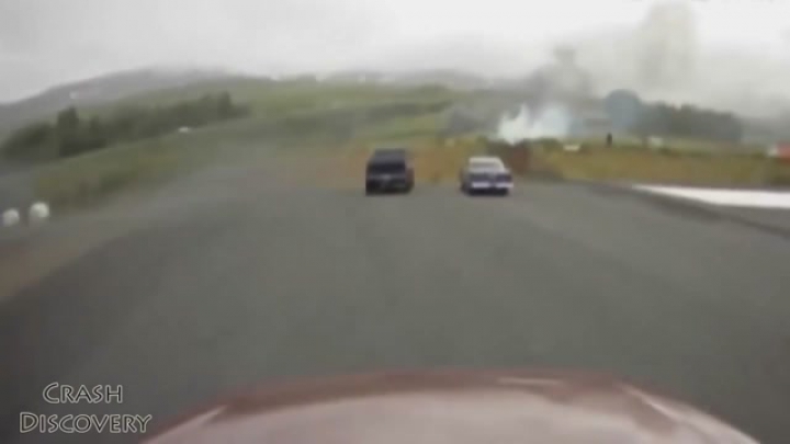 Footage of aircraft crash in Iceland