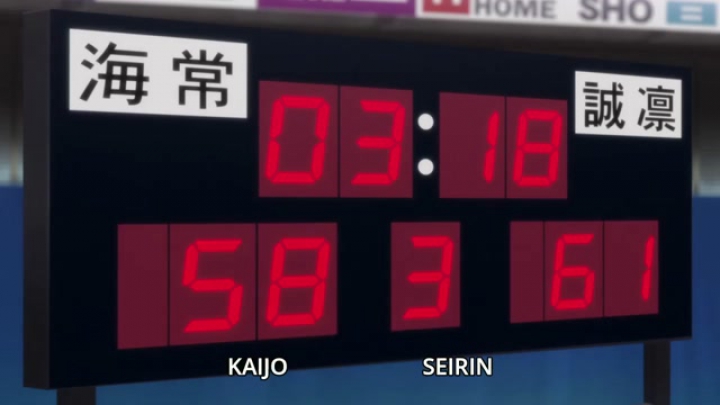 Kuroko no basuke 3.évad 10.rész