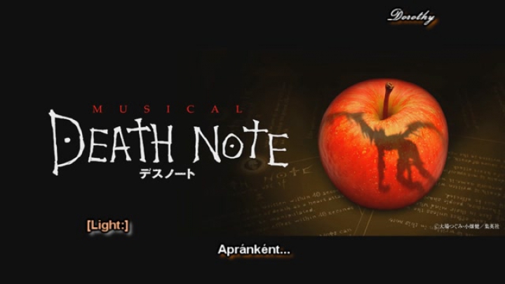 Light & L - Playing His Game ( hun sub ) - Death Note Musical NY Demo