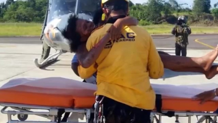 A repülőgép baleset után anya és fia túlélte a Kolumbia dzsungelt is