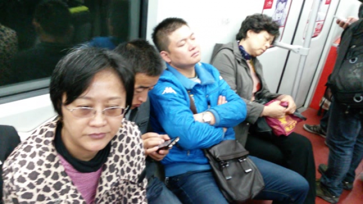 Kina, Shanghai: a metroban