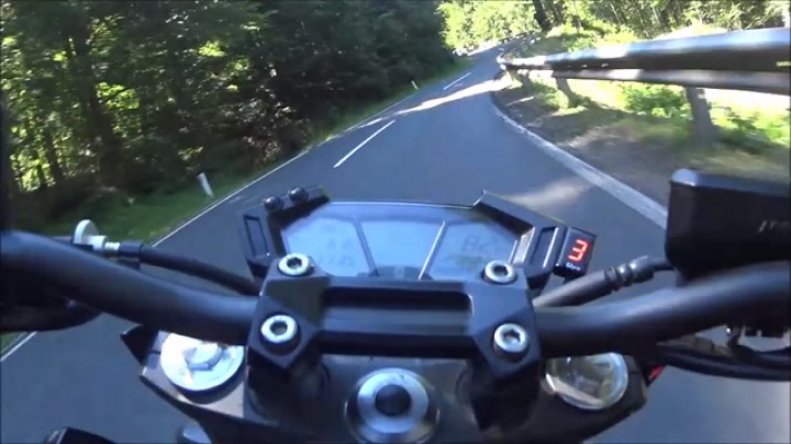 Motoros video - Észak-olaszország - Kawasaki Z800E