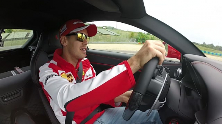 Vettel bemutatja a Hungaroringet