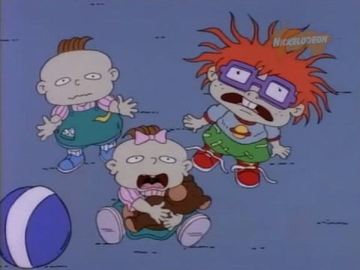 Fecsegő tipegők 2. évad 11. rész /S02E11/ - Chuckie a szuperhős - Kutyasöprű