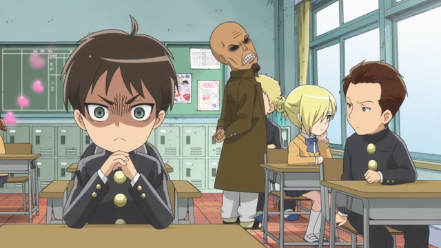 Shingeki No Kyojin Chuugakkou #EP 2-Perseguição! Escola