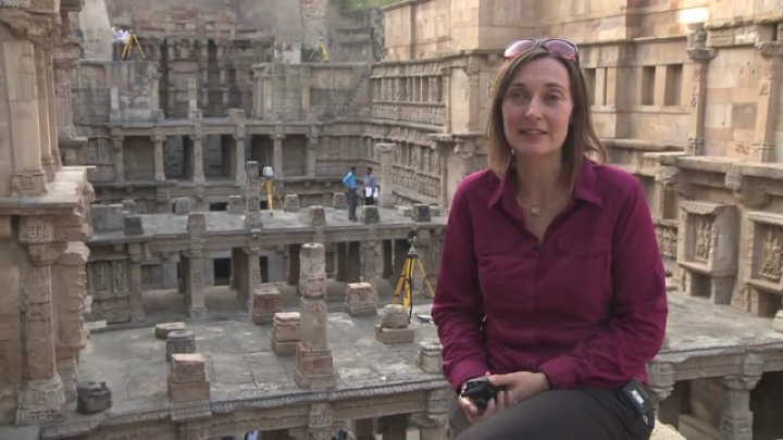 Rani ki Vav, India - 3D - Lépcsős kút