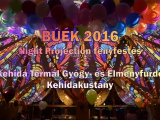 BÚÉK 2016 - Night Projection fényfestés