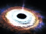 A fekete lyuk beszippant egy csillagot