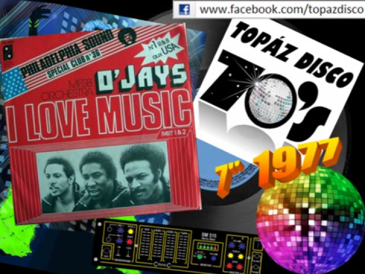O'Jays - I Love Music (7 Inch Single)