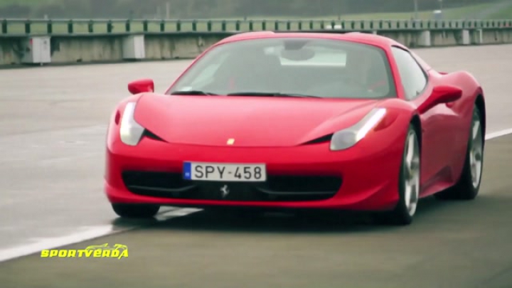 Ferrari 458 Italia Spider teszt - SportVerda (Tordai István)