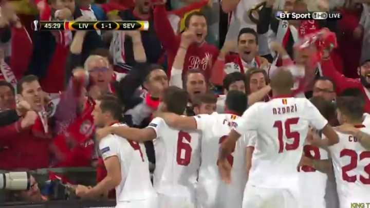 Liverpool-Sevilla 1-3 Európa Liga-döntő