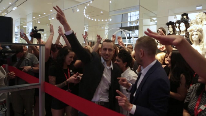 H&M Váci utcai boltnyitás