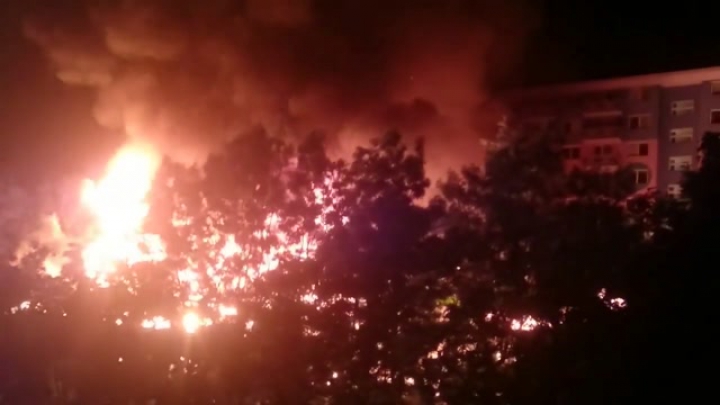 Toronymagas lángok Pozsonyban
