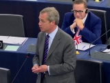 Nigel Farage utolsó beszéde az Európai...