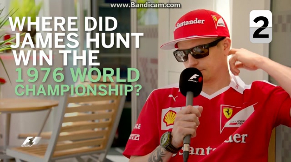 Grill the Grid - Kimi Räikkönen - indavideo.hu