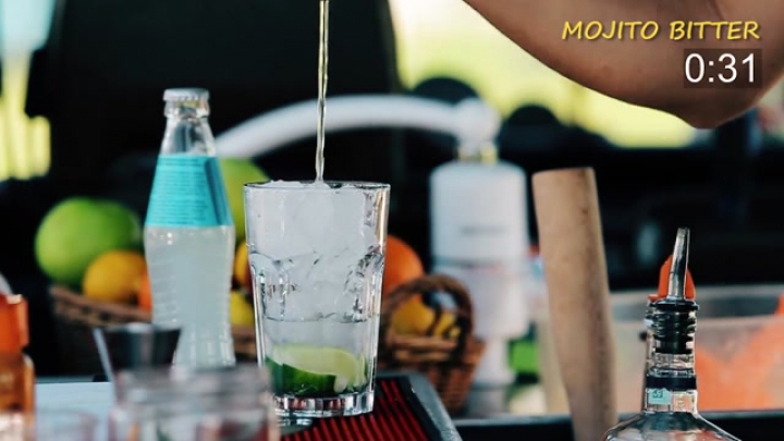 Egyperces koktélok: Mojito Bitter
