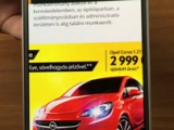 Opel tiltorama @ Index app