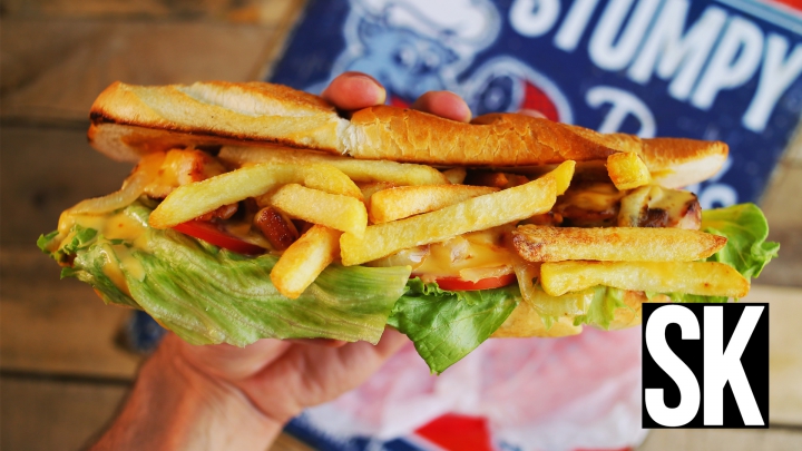 Gatsby szendvics piri-piri csirkével