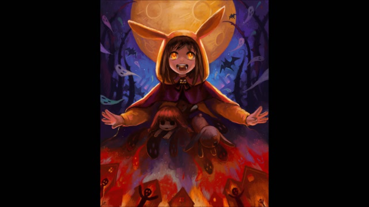 Witch bunny animation. Ведьма с кроликом. Арты колдунья кролик. Ведьма кролик аниме. Ведьма с кроликом аниме арт.