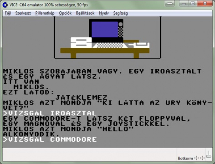 Disktolvaj - C64 szöveges kalandjáték  2/1. rész