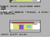 Disktolvaj - C64 szöveges kalandjáték  2/2. rész