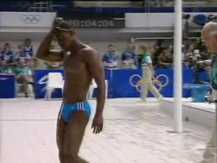 Eric Moussambani úszása! Knézy Jenő kommentárjával