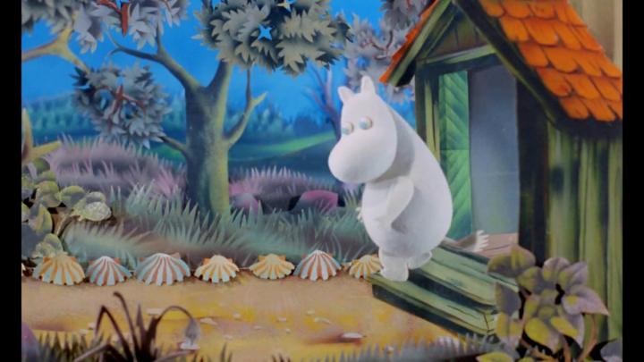 Üstökös a Mumin-völgy fölött