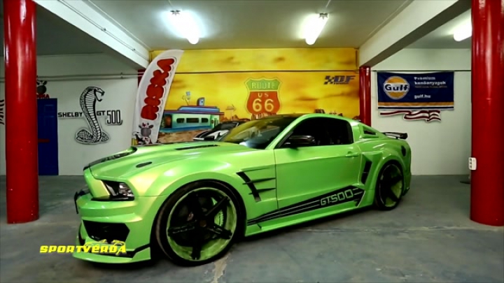 1020 Lóerős DF Mustang teszt - SportVerda (Dózsa Ferenc, Tordai István)