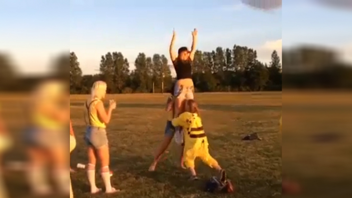 Cheerleader csajok kudarca