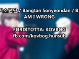 방탄소년단 BTS: AM I WRONG [magyarul] KOVBOG