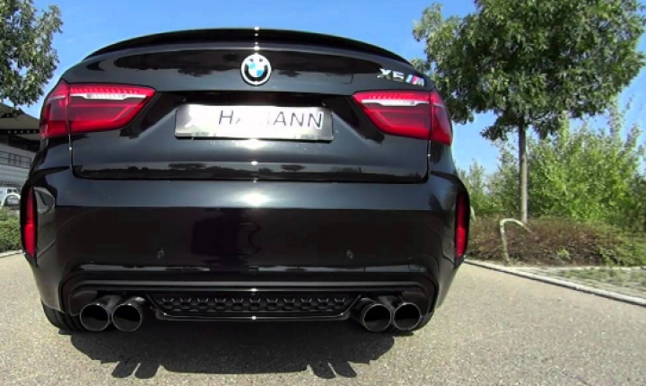 Őrült sofőr - BMW X6M Hamann tuning (740 lóerő)