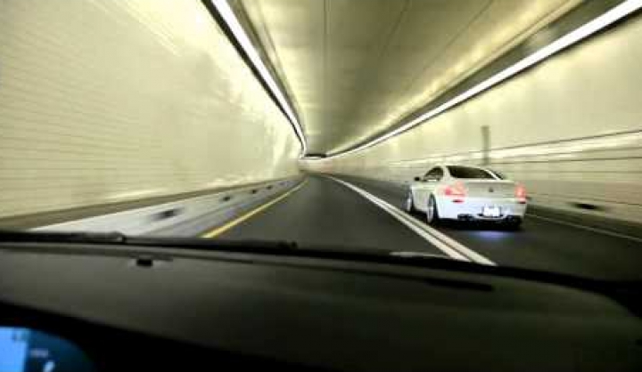 A világ legszebb hangja BMW M6 alagút V10