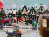 Téli tematikus LEGO terepasztal összerakás...