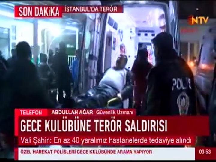 Helyszíni felvételek Isztambulból