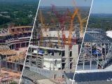 Így épült az Atlanta Falcons stadionja