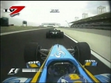 F1 2004 - Bahrein - Alonso vs Webber