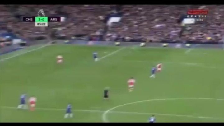 Amazing Goal Chelsea,Cesc Fabregas -Chelsea vs Arsenal 3-0