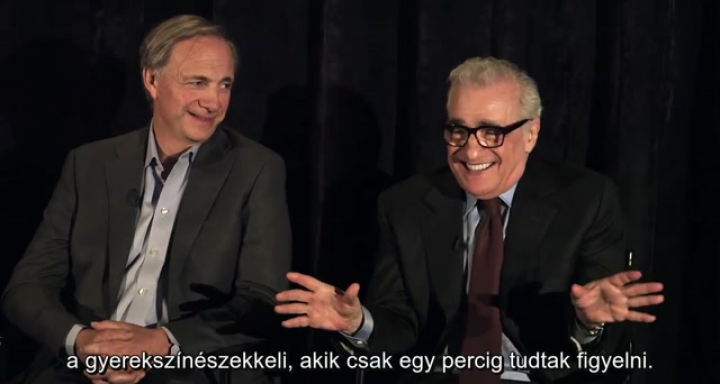Martin Scorsese és Ray Dalio a kreatívitásról és a TM-ről