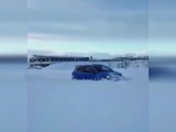 Izlandon egy Focus RS-t befogtak hókotrónak