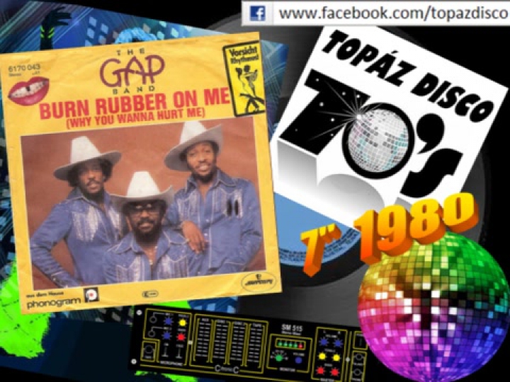 The Gap Band - Burn Rubber On Me (7 Inch Single)