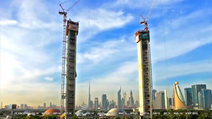 Új dubaji látványosság épül