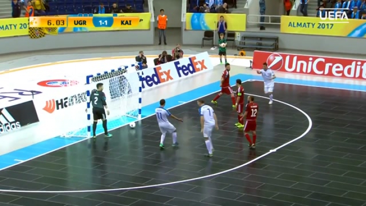 A futsal BL-döntő egyik pazar megoldása