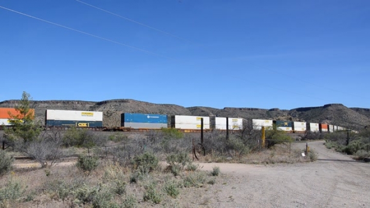 Arizona: veg nelkuli vonat